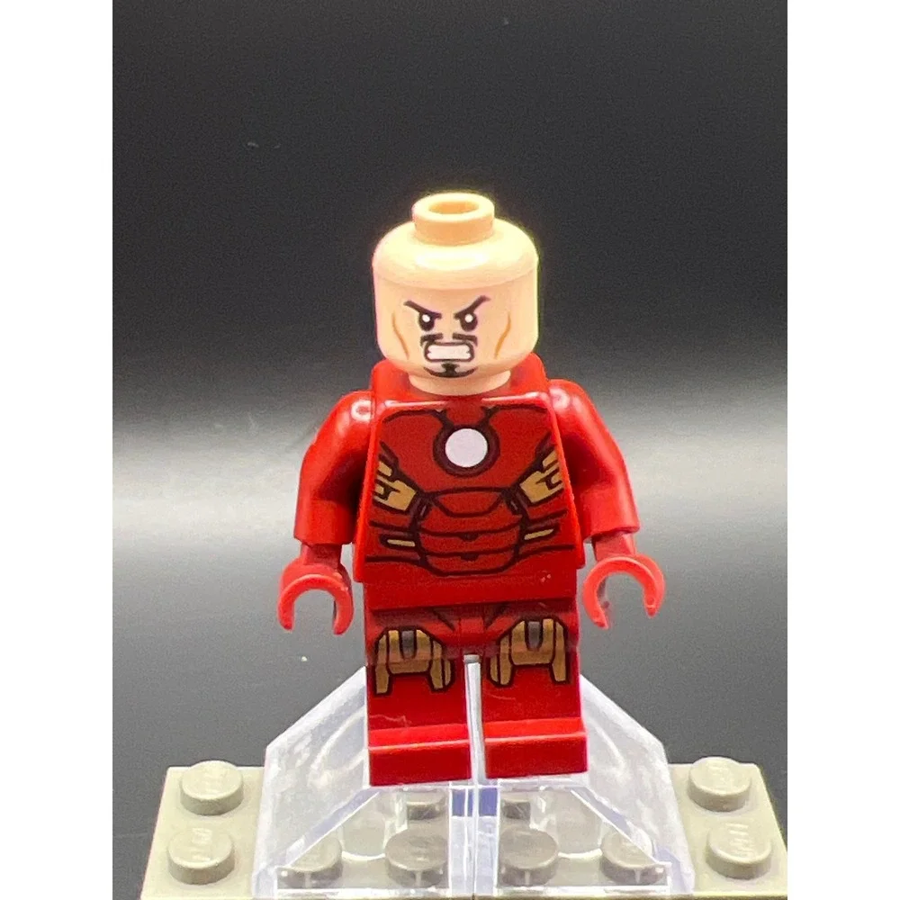 LEGO Marvel Iron Man Mark 7 Minifigure Tony Stark Armor sh0231